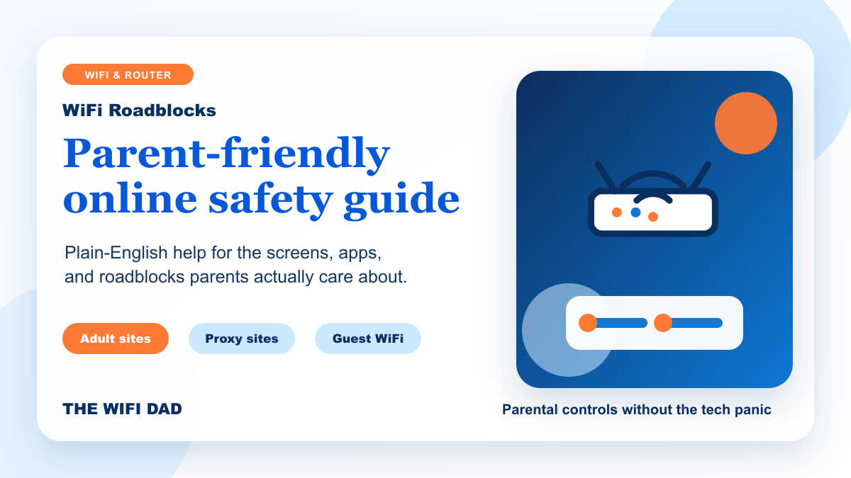 Why Parental Controls Should Start With Your Router